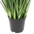 thumbnail image 3 of Vickerman 24" Artificial Potted Extra Full Green Grass., 3 of 6