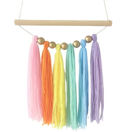 

LEZHAN Tassel Pendant Adjustable DIY Nordic Style Beautiful Wall Tassel Ornament Household Supplies