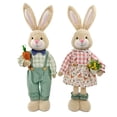 thumbnail image 7 of 24.8–18.5 Inch Easter Extendable Bunny Plush Decoration with Adjustable Legs, Easter Decorations for Home Floor Shelf Living Room Display, 7 of 7