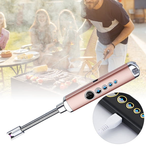 Electric Candle Lighter Plasma Arc Lighter USB Rechargeable Windproof Flameless Lighter for Candle Camping Kitchen.