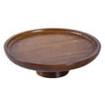 thumbnail image 4 of Soporte de madera para tartas, decoración para fiestas de té, soporte para dulces, aperitivos y centro de mesa. M marrón, 4 of 9