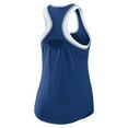 thumbnail image 3 of Women's WEAR by Erin Andrews Royal Los Angeles Dodgers Colorblock Racerback Tank Top, 3 of 5