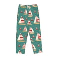 thumbnail image 6 of Fotbe Yachts And Buoys Women's Pajama Pants,Sleepwear Pants,Pj Bottoms Drawstring And Pockets-X-Large, 6 of 7
