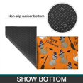 thumbnail image 6 of Halloween Cats and Brooms Pattern Kitchen Rugs Sets Of 2,Anti Fatigue Kitchen Mat Rugs Non Slip Washable,Decorative Kitchen Floor Mats for Kitchen,Sink,Laundry,17"x30"+17"x47", 6 of 7