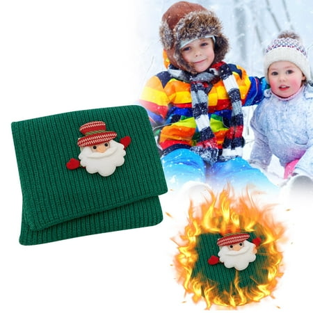 

kpoplk 47 Winter New Year Christmas Knitted Shawl Scarf Christmas Ornaments(D)