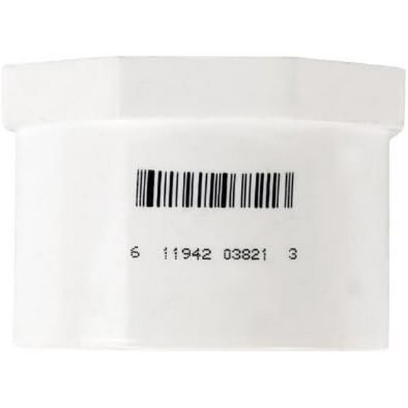 Charlotte Pipe Reducing Bushing 2 " X 1-1/2 " White Pvc Schedule 40