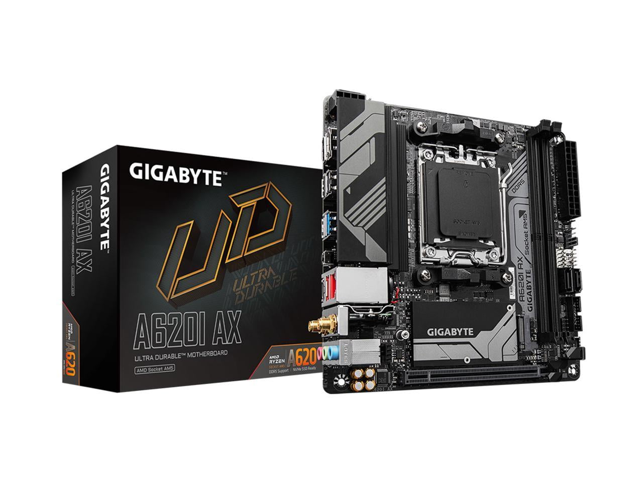 GIGABYTE B650M D3HP AX (rev. 1.0) AM5 LGA 1718 AMD B650 M-ATX DDR5, 2X PCIe 4.0 M.2, PCIe 4.0, USB 3.2 Gen2 Type-C, Wi-Fi 6E, 2.5GbE LAN GIGABYTE B650M D3HP AX (rev. 1.0) AM5 LGA 1718 AMD B650 M-ATX DDR5, 2X PCIe 4.0 M.2, PCIe 4.0, USB 3.2 Gen2 Type-C, Wi-Fi 6E, 2.5GbE LAN