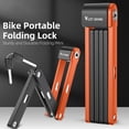 thumbnail image 2 of WEST BIKING Bloqueo de cadena de bicicleta Aleación de acero Bloqueo de seguridad de bicicleta Accesorios de ciclismo Hugtrwg  Para estrenar, 2 of 7