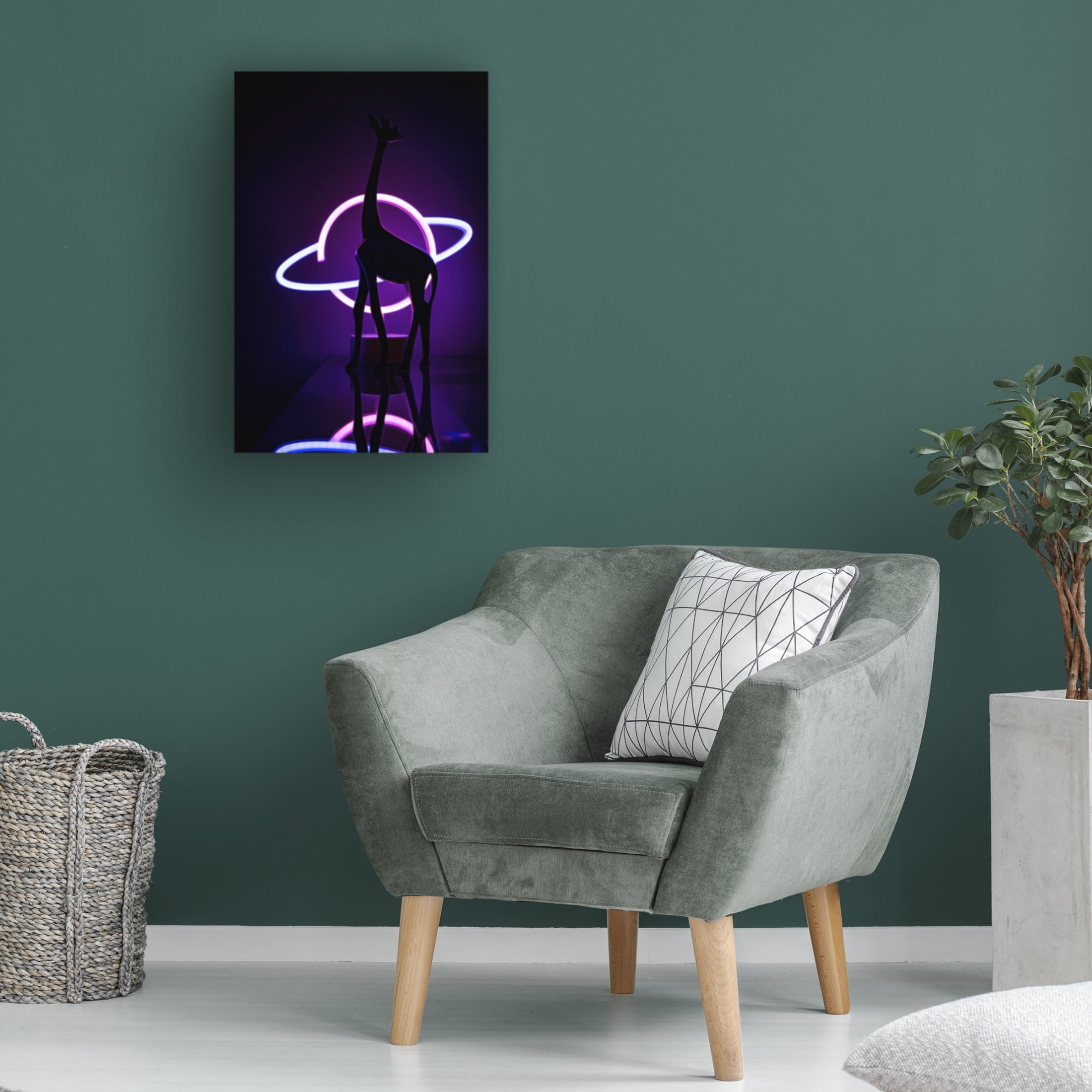Trademark Fine Art Davide Boaretto Lady Miami Canvas Wall Art