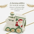 thumbnail image 6 of Spode Christmas Tree Miniature Christmas Village Figural Decoration, Snowy Christmas Village Set, Ceramic Holiday Decor - Festive Holiday Decorations for Indoor Display (Train), 6 of 7