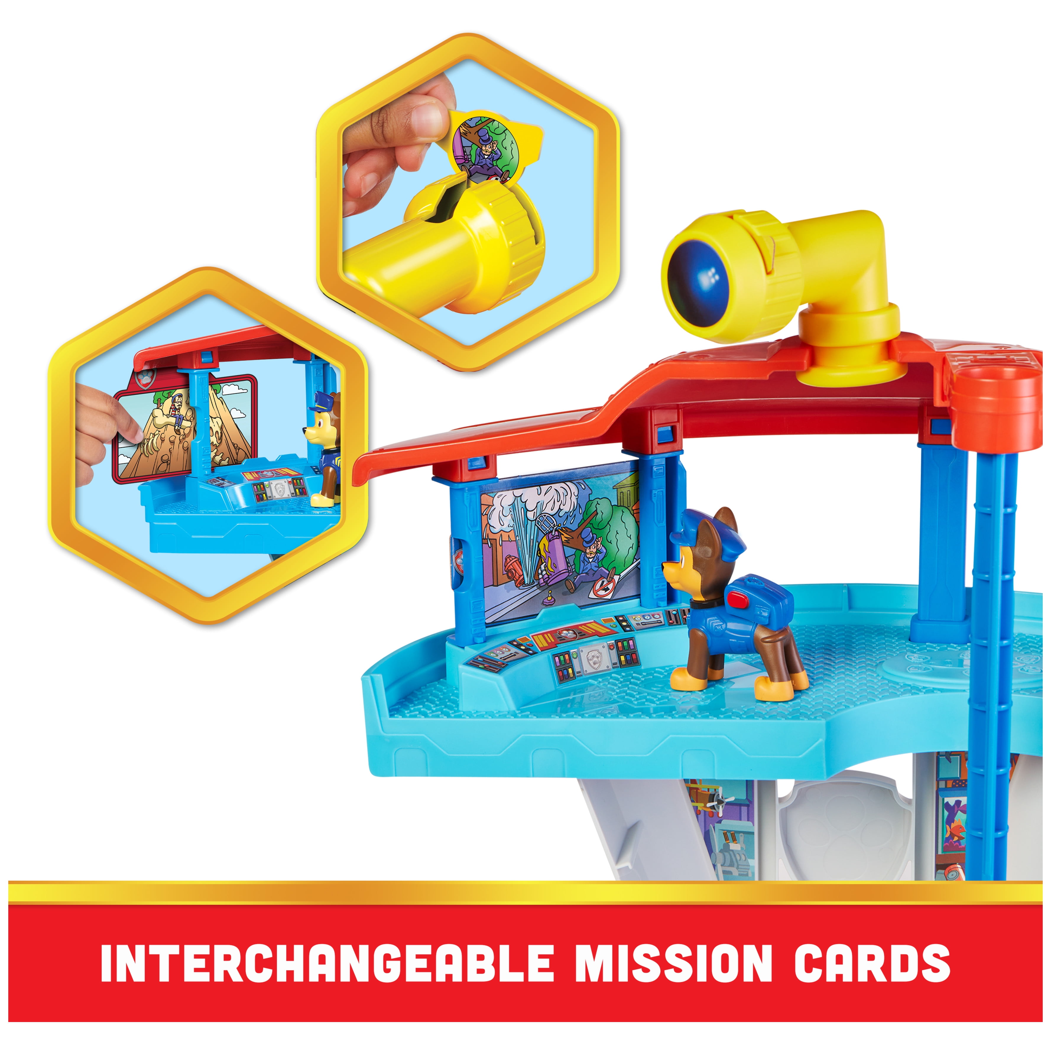 PAW Patrol Lookout Tower Playset with 2 Chase Action Figures and Police Cruiser - 3