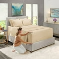 thumbnail image 2 of 6 Piece Bed Sheets Set- Hotel Luxury Extra Deep Sheets, 39 Colors, 16"- 24" Deep, 2 of 16