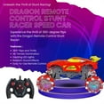 thumbnail image 4 of Sport Racing Car Toy, 1:16 Scale Convertible Style Vehicle with Light Effects for Kids, 4 of 8