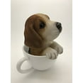 thumbnail image 3 of Adorable Teacup Pet Pals Puppy Collectible Figurine 5.75 Inches (Beagle), 3 of 4