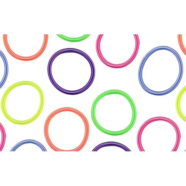 48 Bright Spring Coil Fidget Bracelets - Sensory Fidget- for Students ...
