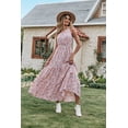thumbnail image 4 of Vestido Largo Floral de Hombro Único para Mujer PRETTYGARDEN Talla XXL, 4 of 5