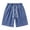 Dark Blue, variant on Big and Tall Men's Jean Shorts Drawstring Casual Summer Denim Shorts Loose Fit Wide Leg Comfortable Jorts with Pockets Dark Blue 5XL