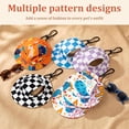 thumbnail image 5 of Pet Sun Hat with Ear Holes – Wide Brim UV Protection Hat for Dogs and Cats – Adjustable Chin Strap – Lightweight Breathable Fabric for Summer Walks(Square Purple,M), 5 of 8