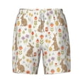 thumbnail image 5 of Rocae Happy Easter for Men's Swim Trunks Quick Dry With Two Side Pockets and One Lined Patch PocketX-Large, 5 of 9