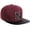 Burgundy Black, White Black, variant on Daxton Classic Snapback Hat Custom A to Z Initial Varsity Letters, Burgundy Black Hat White Black Letter N
