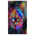 thumbnail image 2 of Butterfly over Abstract Background - Abstract Wall Art Canvas, 2 of 3