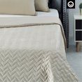 thumbnail image 5 of Cozy Tyme Davu Weighted Blanket - 25 Pound Quilted Cover 60"x 80" Taupe, 5 of 10