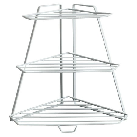 

1pc Bathroom Three-layer Storage Rack Multifunction Bathroom Sundries Rack