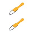 thumbnail image 3 of sweethay Desmalezadora manual de jardín, removedor de malezas de mano, herramienta portátil para recoger hierba, accesorios para hortalizas agrícolas y Amarillo 2piezas sweethay CBP185874, 3 of 6
