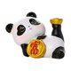 thumbnail image 2 of Figura de panda, escultura de resina de animal, decoración para el salpicadero del coche, adorno para el escritorio. Estilo H, 2 of 9