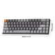 thumbnail image 3 of Teclado para juegos K68 2.4G Inalámbrico de modo dual Teclado para jugadores Teclado Teclado Puerto USB/Tipo-C, 3 of 3