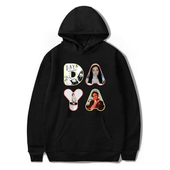 Daya Merch hoodie suitable for both men and women, fashionable retro long sleeved sports hoodie, popular on the street