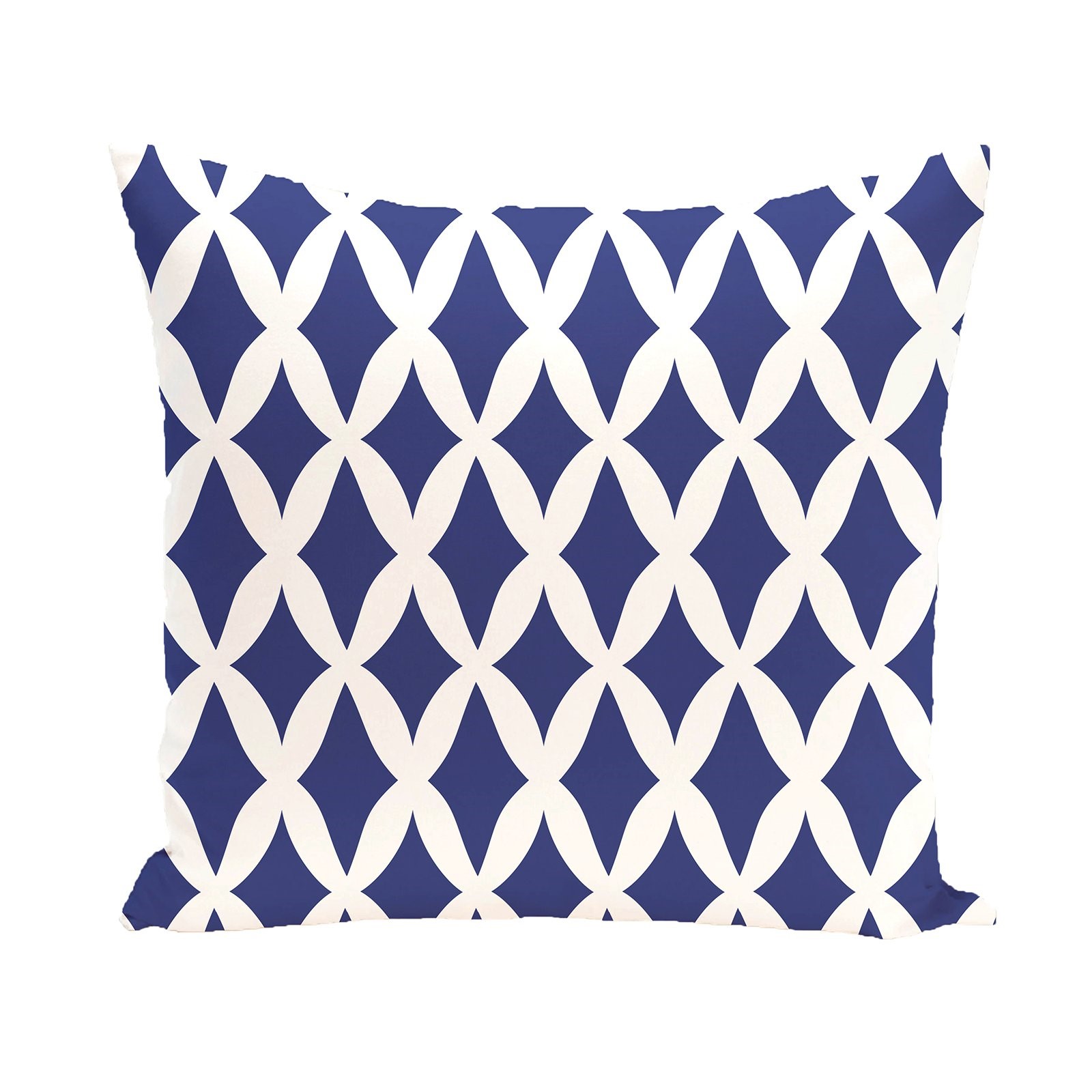 Simply Daisy 16" x 16" Lattice Kravitz Geometric Print Pillow