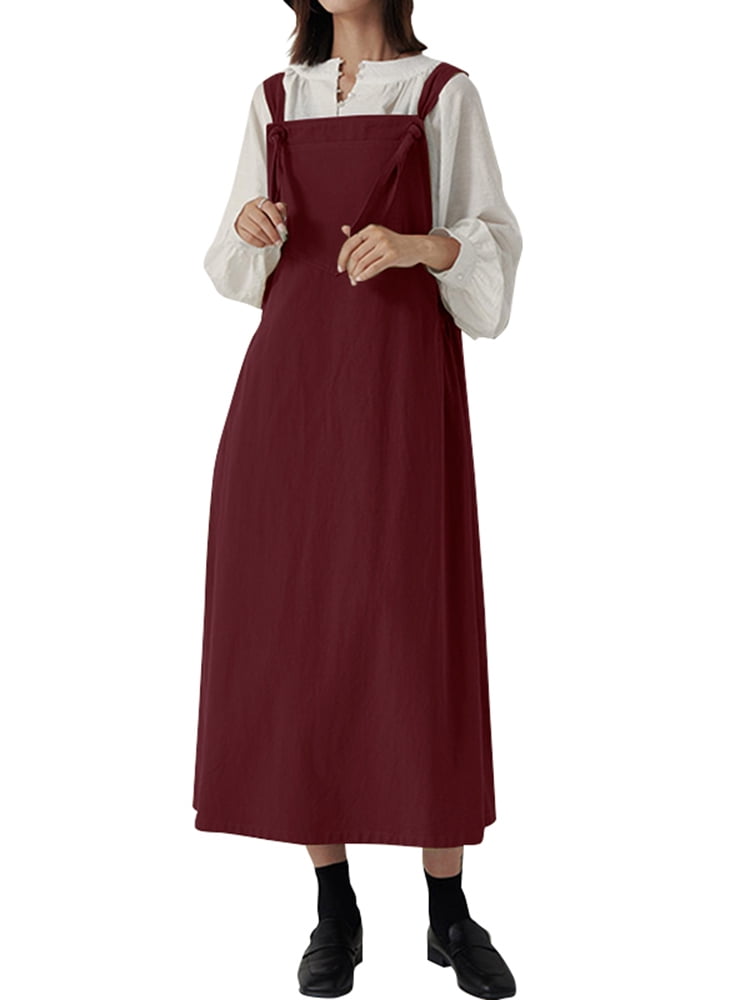baggy linen dress