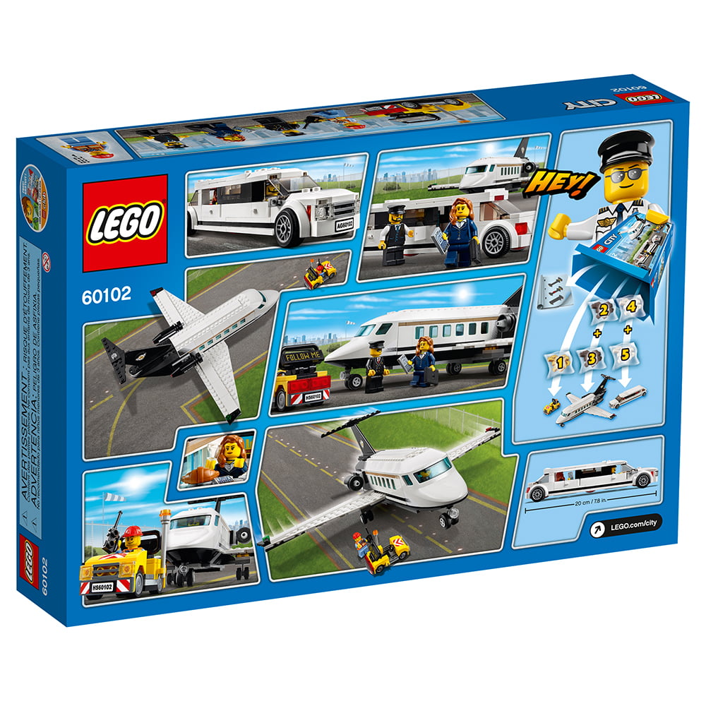 Bukser Bitterhed Forpustet LEGO City Airport Airport VIP Service 60102 - Walmart.com