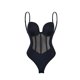 thumbnail image 1 of Top moldeador de cuerpo de una pieza con tirantes estilo europeo y americano, corsé que contrae el abdomen, sujetador moldeador de cuerpo sin espalda, medias, 1 of 4
