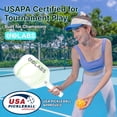 thumbnail image 2 of Golabs PB1 Fiberglass Pickleball Starter Set for All Ages and Levels, with 4 Balls & Carry Bag, Green, 2 of 10
