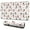 White Cow Moo, variant on Long Mouse Pads for Desk,Gray Cow Expression Pattern Desk Mats on Top Of Desks, Desk Mouse Pad Extra Large with 3mm Non-Slip Base and Stitched Edge for Gaming,Office,Work,Home 31.5"x11.8"