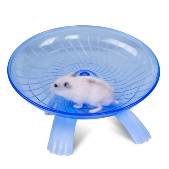 Essen Hamster pour Animaux de Compagnie Soucoupe Volante Souris Course Disque Exercice Roue Jouet Cage Accessoires