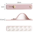 thumbnail image 3 of soportes telescópicos portátiles con correa para el dedo, universales de silicona para teléfono con soporte extensible, adhesivos con presillas elásticas para iPhone y Android (rosa)., 3 of 8