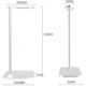 thumbnail image 5 of Soporte para auriculares, soporte de escritorio para auriculares, soporte universal de aluminio para AirPods Max, HyperX Cloud II, Beats, Sony, PS5, Sennheiser PC Gaming H, 5 of 5