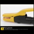 thumbnail image 5 of Las pinzas para soldar no se calientan. Pinzas para soldar Herramientas para soldar y cortar. Pinzas para soldar con conexión a tierra Inicio Amarillo Negro ,Amarillo Negro, 5 of 5