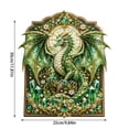 thumbnail image 3 of 3D Layered Dragon Diamond Kit 10x12in, Round Drill Canvas Wall Art, Christmas Decoration Indoor Wall Ornament Home Tabletop Decor, 3 of 7