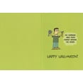 thumbnail image 2 of Designer Greetings Scary Guys at Halloween Funny : Humorous Halloween Card for Husband, 2 of 2