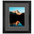 thumbnail image 2 of ArtToFrames 24x28" Matted Picture Frame with 20x24" Single Mat Photo Opening Framed in 1.25" Satin Black and 2" Charcoal Mat (FWM-3926-24x28), 2 of 8