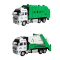 thumbnail image 3 of Niños 1:18 Pull Back Alloy ABS Sanitation Truck Toy Niños Modelo de vehículo Niños Regalo de vacaciones Eigraketly WJ3111-01B, 3 of 7