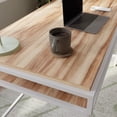 thumbnail image 5 of Sauder Nova Loft Engineered Wood Writing Desk in Kiln Acacia/Brown, 5 of 9