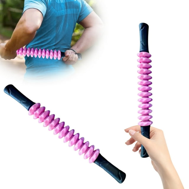 MKHSQHDG Aubaines du Jour Bâton de Massage à 13 Rouleaux pour Mollets – Rouleau pour Tissus Profonds et Muscles pour & Récupération
