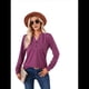 thumbnail image 2 of Camisa de Larga Vino Tinto L, 2 of 9