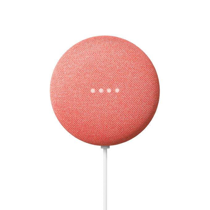 Google Nest Mini, Coral - Walmart.ca