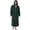 Dark Green, variant on Mens Robe Big and Tall with Hood,Full Length Plush Robe for Men Long Fleece Bathrobe(Dark Grey, Large-X-Large )